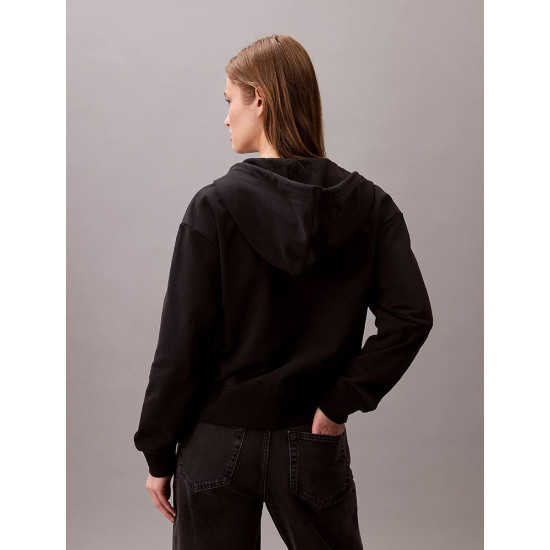 Calvin Klein Γυναικεία ζακέτα Monogram Zip Up Hoodie